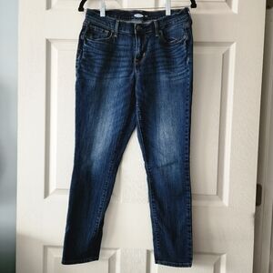 OLD NAVY Curvy Skinny Blue Jeans